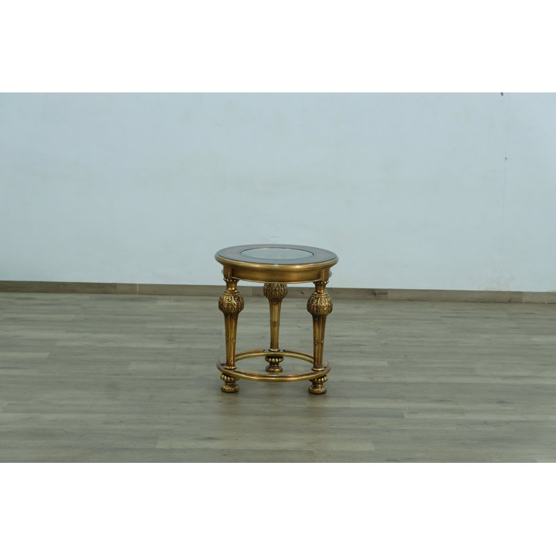 Glass End Table