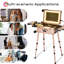 Organisateur de maquillage en métal 4 compartiments
