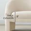 Fauteuil d'appoint en chenille l 32 po Ichika-101933115