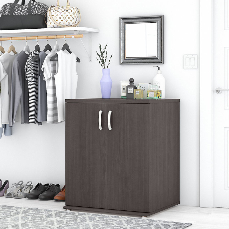 Bush Business Closet System, Storm Gray