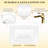 27.8" White Ceramic Basin, Only Ceramic Sink, Without Cabinet
