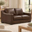 Ramba Classic Heirloom Quality Loveseat in Buttery Soft 100% Top Grain Leather, Made to Order-1089752733
