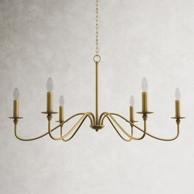 Ableton 6 - Light Candle Style Classic / Traditional Chandelier -  Birch Lane™, 0D5806184D7A4BA28A26CB45F82D52AA