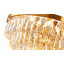 Lustre 14 lumières en métal chromé avec cristaux transparents-1091283060