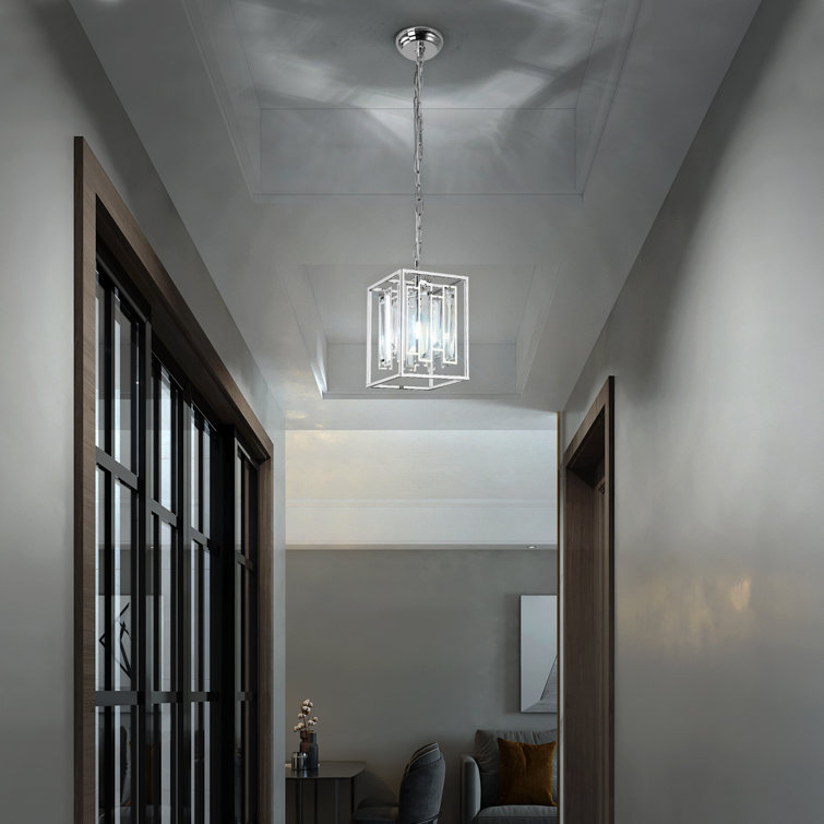 1 - Light Single Square Chandelier