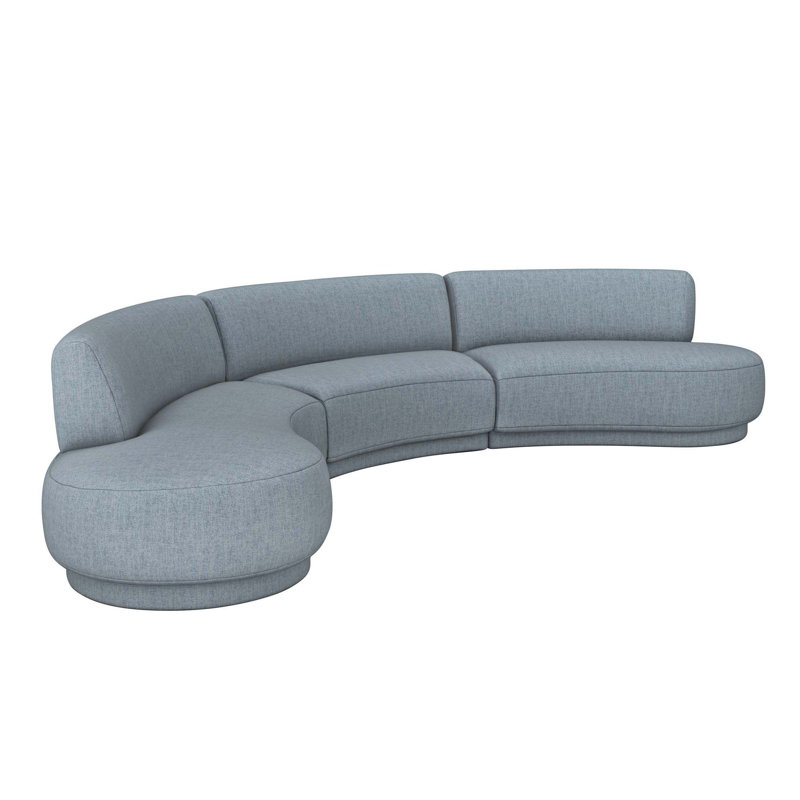 Nuage Sectional, Marsh Chenille, Left Hand Facing
