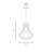 Bartlet 1-Light Pendant in Matte Black-384995578