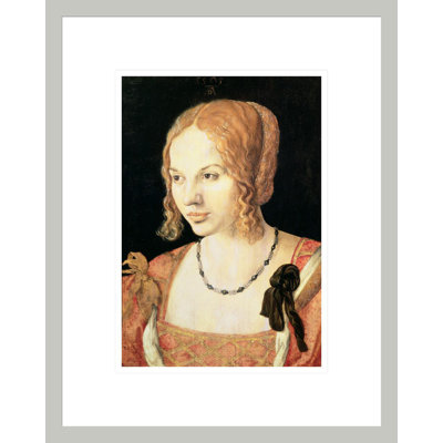 «Young Venetian Woman» par Albrecht Dürer, impression giclée encadrée