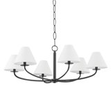 Stacey 6 Light Chandelier by Becki Owens for Hudson Valley Lighting
