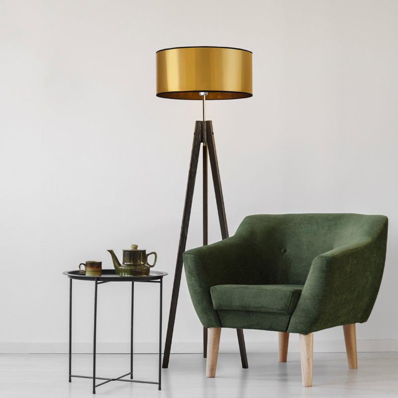 Ashland 138cm Tripod Floor Lamp, Gold