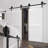 Standard Single Door Barn Door Hardware Kit-73582496