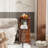 Wexford Collection Mid-Century Modern Wood End Table with Drawers and Storage, Narrow Rectangular Side Table for Living Room, Bedroom and Small Spaces Set of 2-800863099-784008510