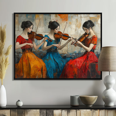 Givry - Musicien, décoration murale