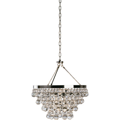 Lustre spectaculaire à 4 lumières Bling Bling