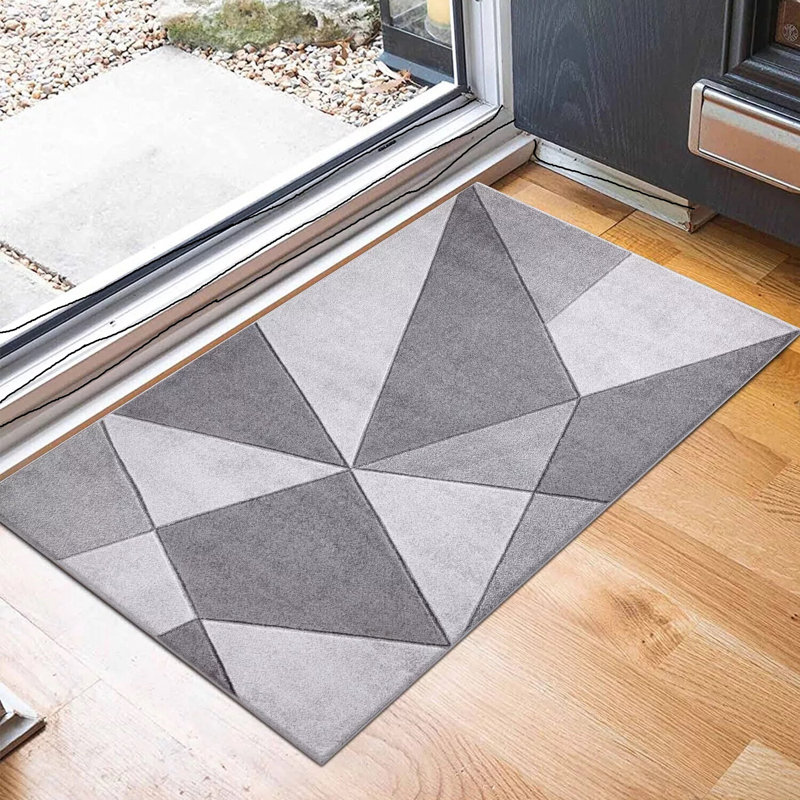 Wenee Indoor Doormat, Grey