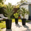 Modern Design Stackable Tapered Planters,Set Of 3 Outdoor Planters