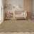 Farmhouse Scalloped Rug Washable Rug with Non Slip TRP Backing, Low Pile Non Shedding Rustic Carpet, Soft Thin Foldable Printed Mat for Living Room Bedroom-660204441-660204438