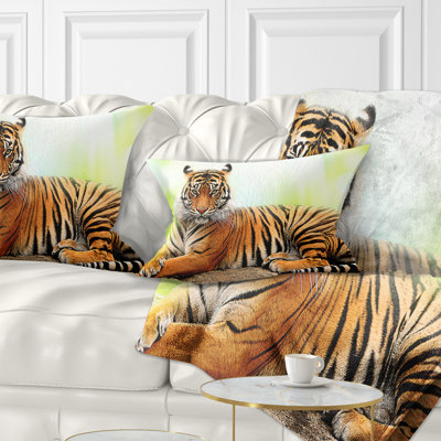Coussin Relaxing Tiger