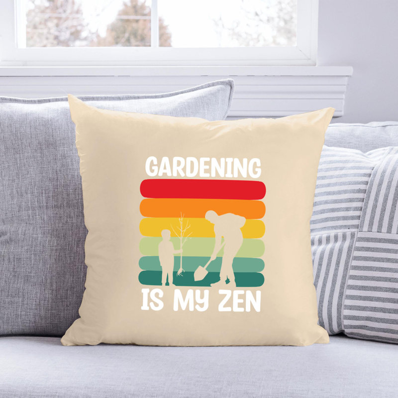 Coussin décoratif , H 16 po x l 16 po