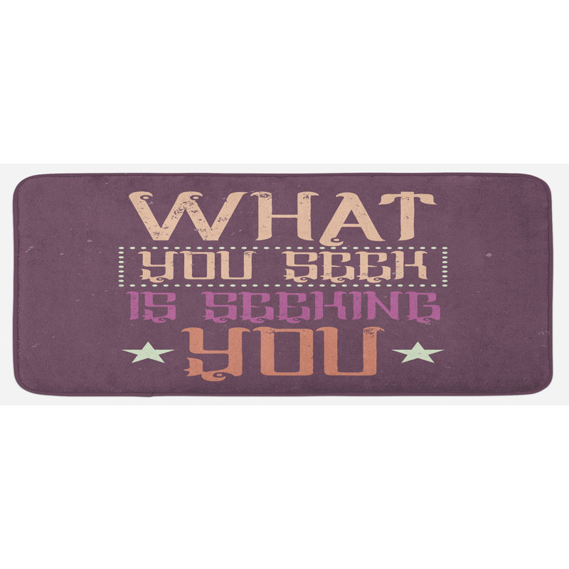Tapis de cuisine Saying