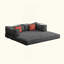 Canapé modulaire, canapé convertible Pudding Block, canapé-lit sur pied avec accoudoirs et canapé-lit confortable, canapé à compression pour le salon et la chambre à coucher-121068835