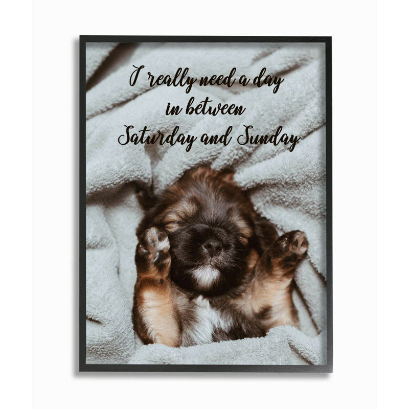 « Three Day weekend » par Ziwei Li-impression d’art graphique, H 14 po x l 11 po x P 1,5 po, Giclée encadrée noir minuit