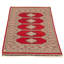 Tapis rouge foncé Malci Peshawar Bokhara 3 pi 0 po x 5 pi 1 po