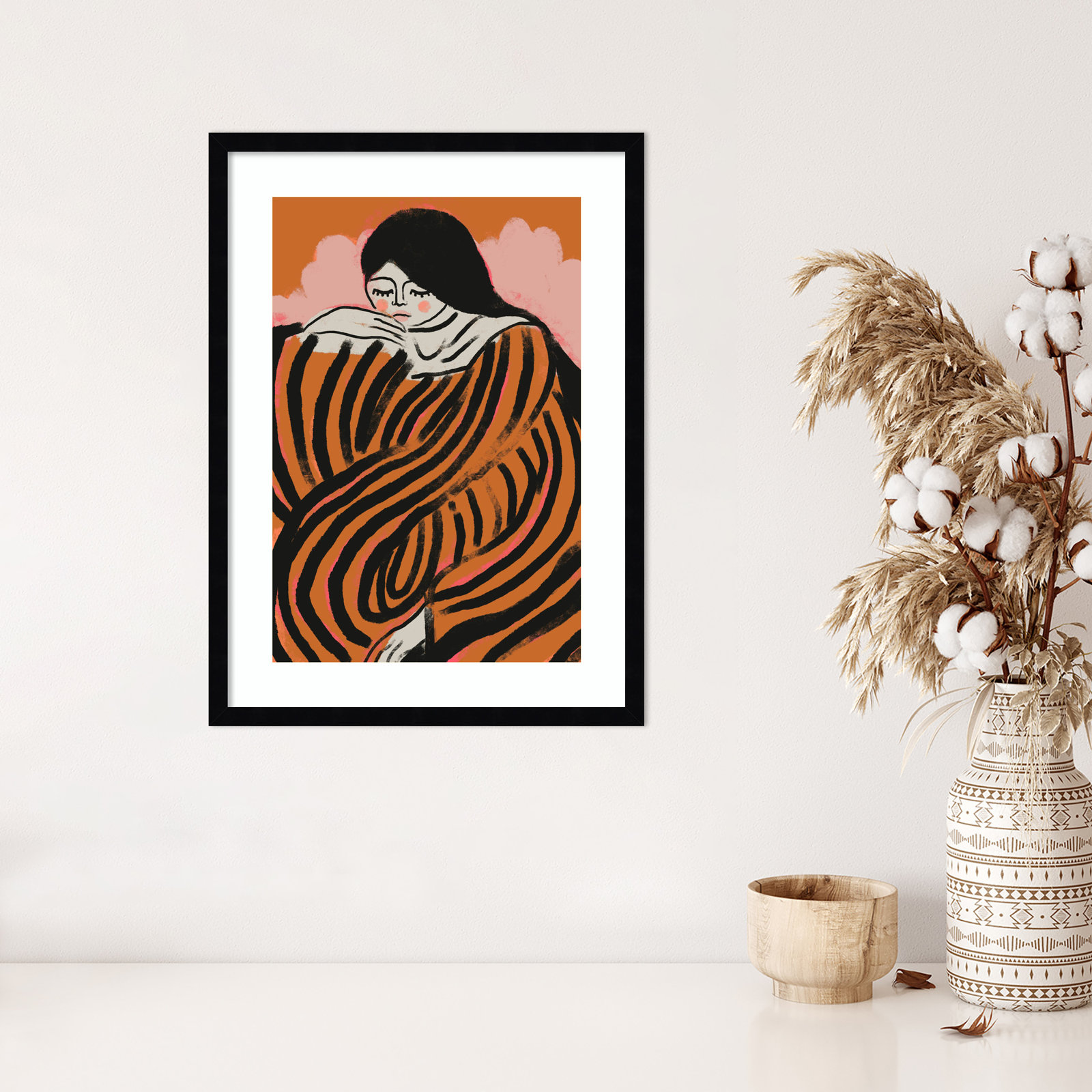 Galya "Esmeralda" Print by Treechild, 25" H x 19" W