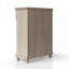 Commode 5 tiroirs en bois gris antique