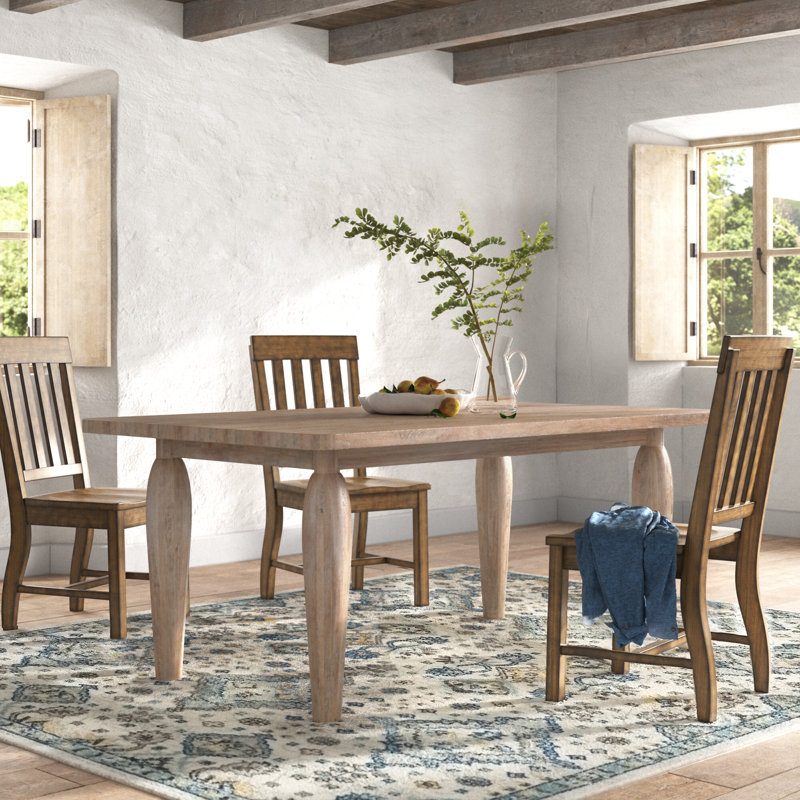 Thebes Solid Wood Dining Table