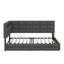 Lit de jour simple avec rangement 2 tiroirs et station de charge-852120431