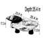 Table basse italienne Italian Minimalist