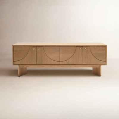Malyun 59" Oak TV Stand