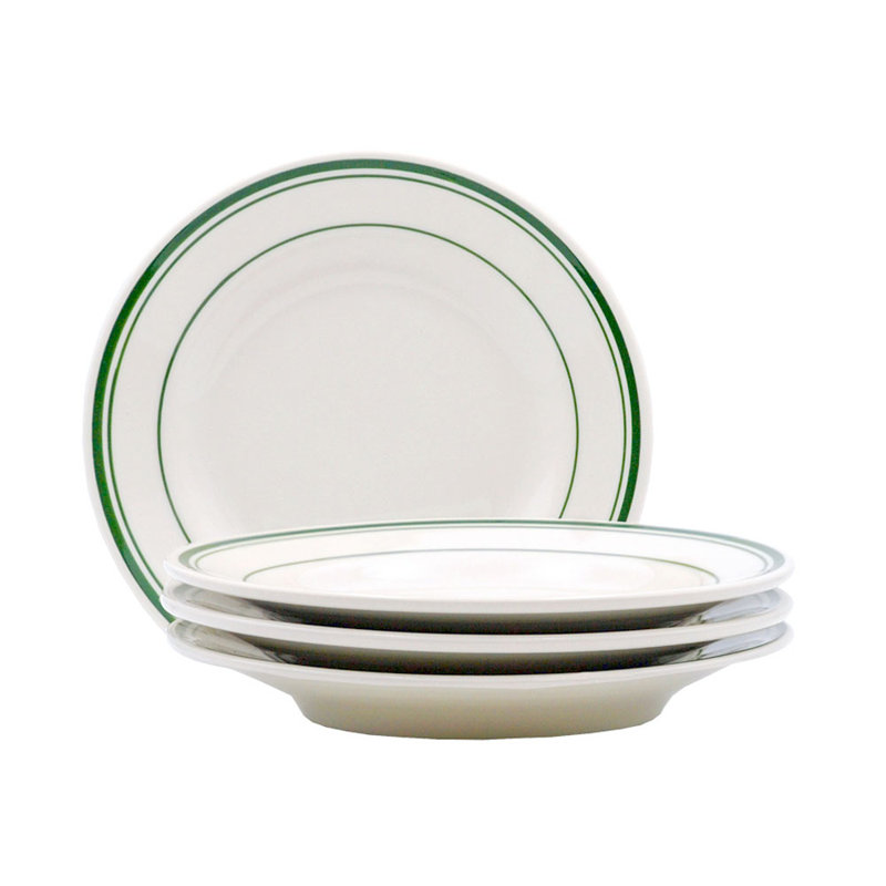 Green Bay Striped Salad Plate 7"