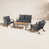Slate Black Frame/Charcoal Cushion is out of stock