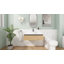 Meuble-lavabo mural 36 po avec lavabo en céramique et tiroir à fermeture en douceur-700934205-700934206