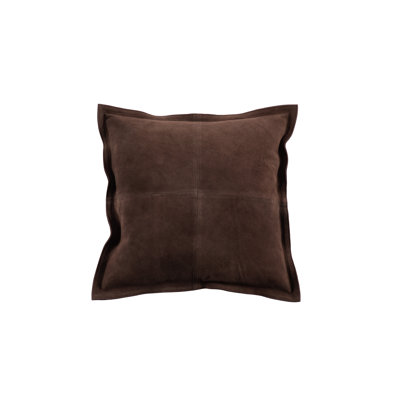 Fibre By Auskin Suede Cowhide Cushion Java Square