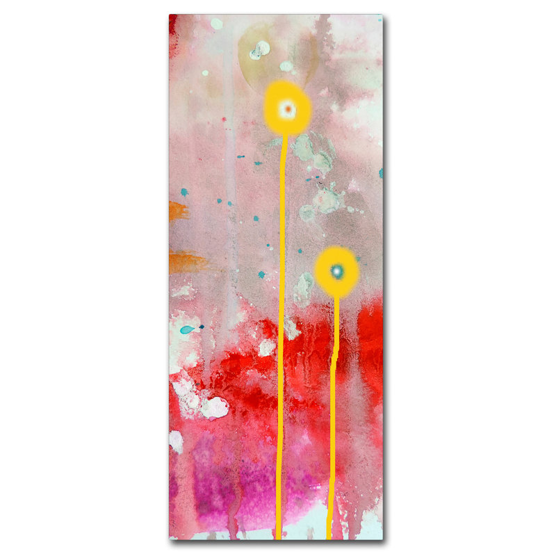 «Lune De Miel» par Breagh, reproduction sur toile tendue, H 32 po x l 14 po