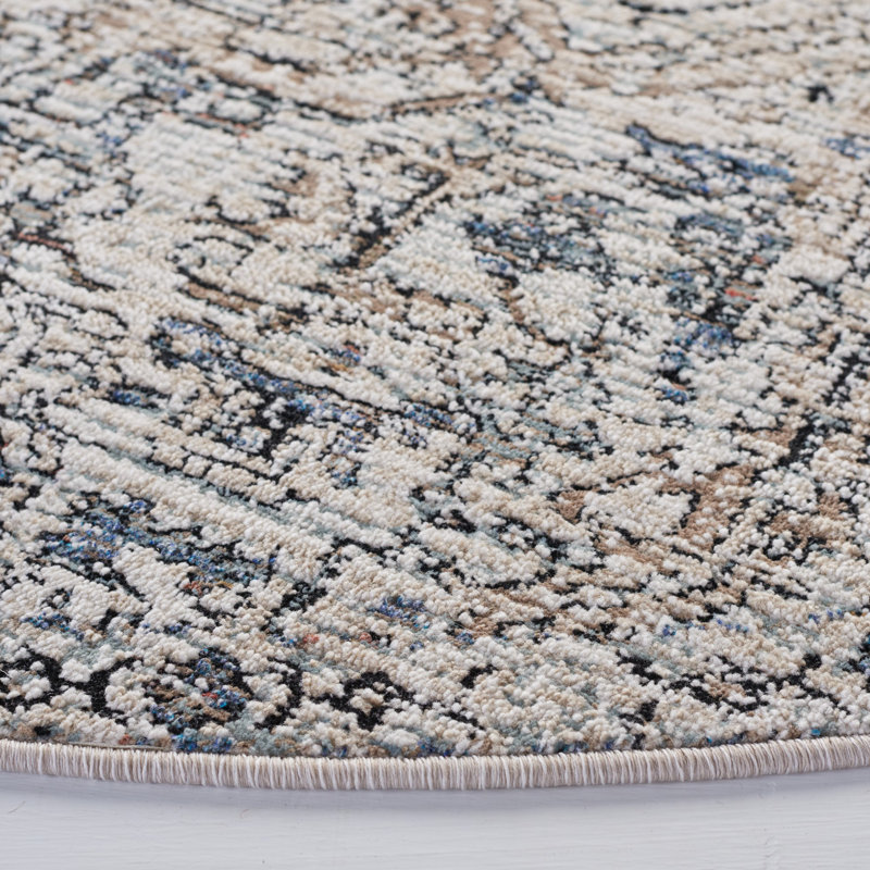 Lauren Ralph Lauren Performance Oriental Rug, Round 6'7"