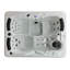 Spa électrique à 3 jets pour 3 personnes 38 jets en acrylique avec raccordement ozonateur Hydro-Spa HYD-38 220 Volt