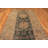 One-of-a-Kind Runner 6'6" X 13'9" 1900s Runner Wool Area Rug in Blue/Pink