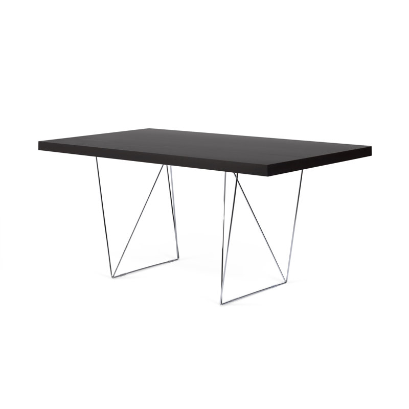 Cowley Writing Desk, Oak/Black, 180 x 77cm