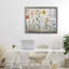 Cadre flottant Growing Tall Wildflowers, design par Petal Prints Design-419557485-419557487