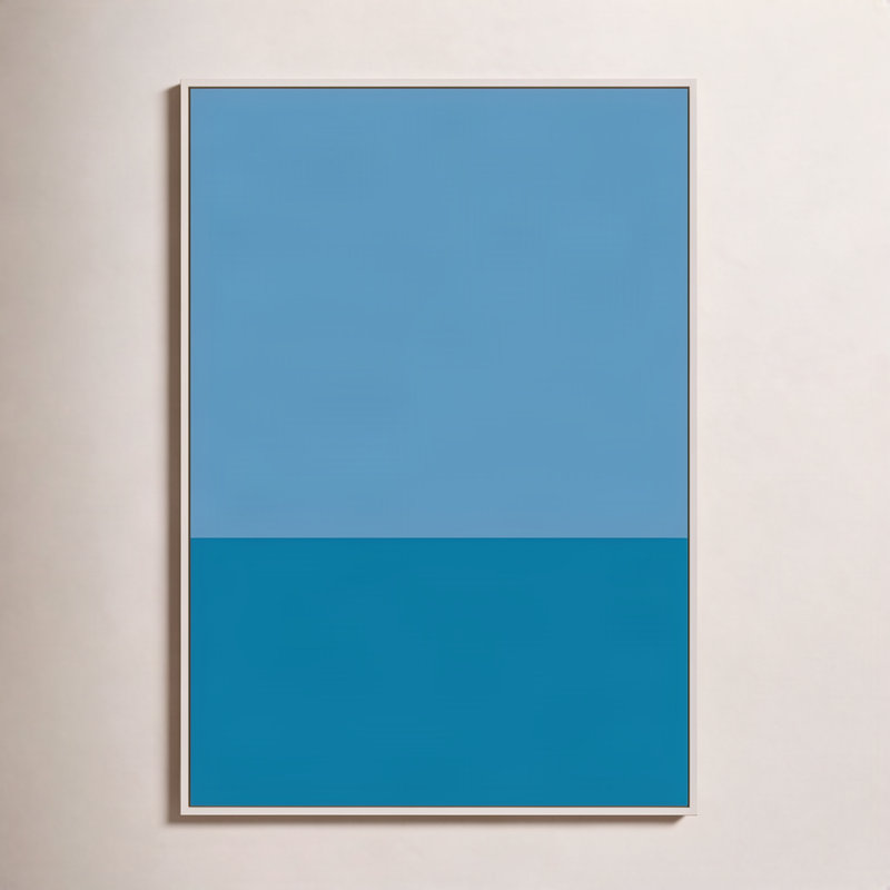 «Colours Études» par Romina Gadler, H 38 po x l 26,5 po x P 1,25 po, Toile avec cadre blanc