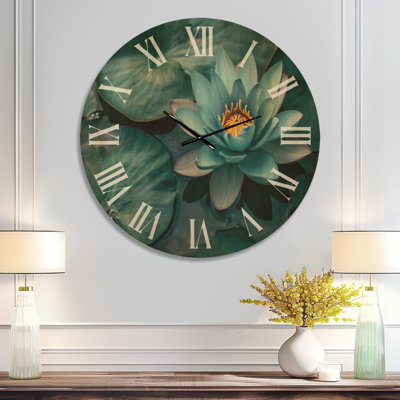  Horloge murale Botanical Wood