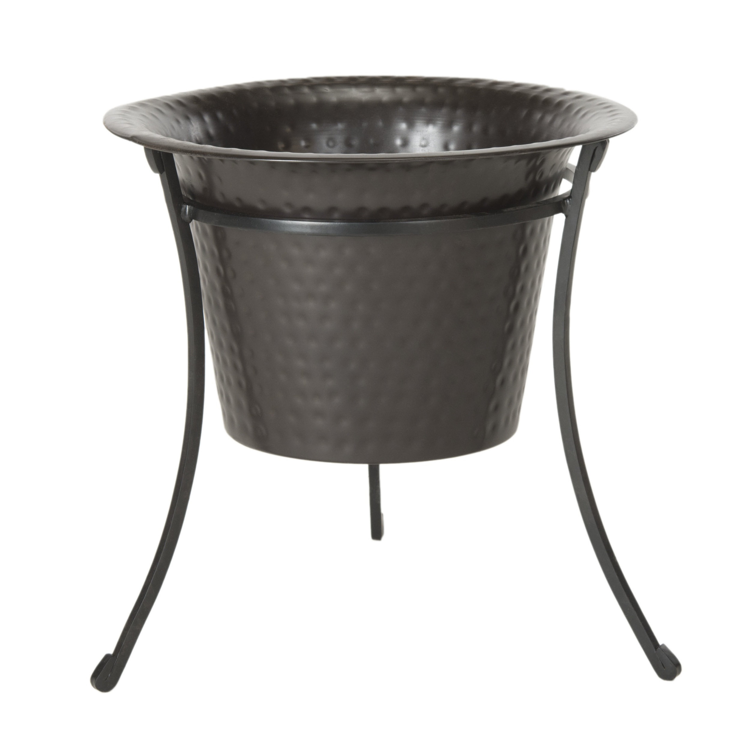 Alcott Hill Fort Collins Cast Iron Wood Burning Fire Pit Wayfair Canada