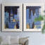 Holiday Night II - ensemble de 2 peintures encadrées-58524699-58691955-58691954