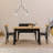 Bohlman Extendable Dining Table & Chairs Set (4 Pieces), Black | 100% Melamine Coated Particle Board Top, Beech Wood Legs, Table Size: 47.2 x 29.5 x 29.5 in (Extended: 61.0 in) | Stylish Leatherette Chairs, Perfect for Modern Dining Rooms