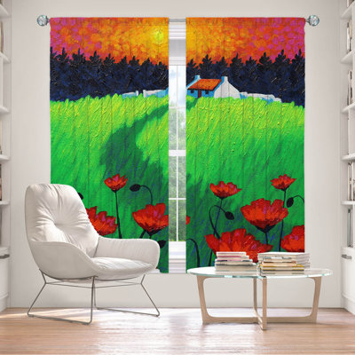 Delaughter Room Darkening Curtain Pair