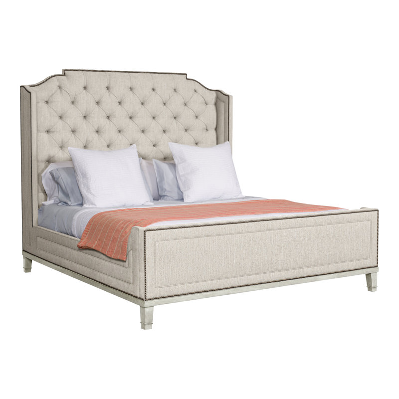 Michael Weiss Queen Glenwood Bed, Instant Parchment, Yes, Navajo